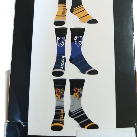 NWT Bioworld Harry Potter Crew Socks - Picture 3 of 5